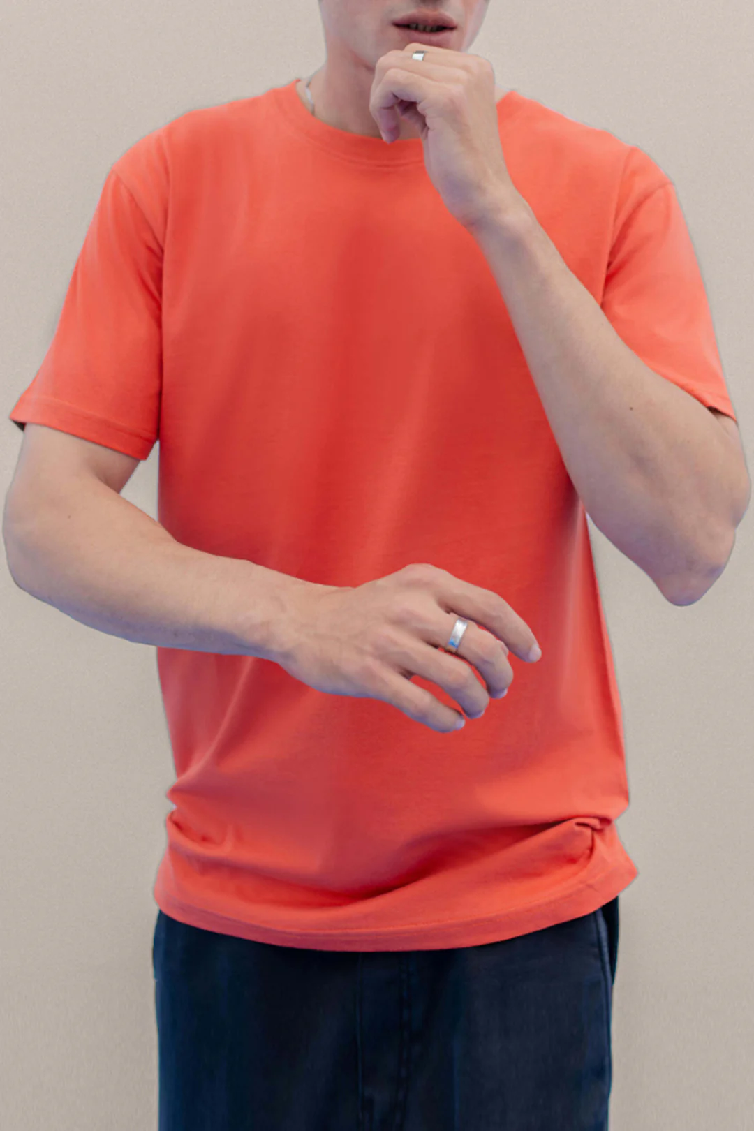 Basic Cotton T-Shirt - Regular - Image 31