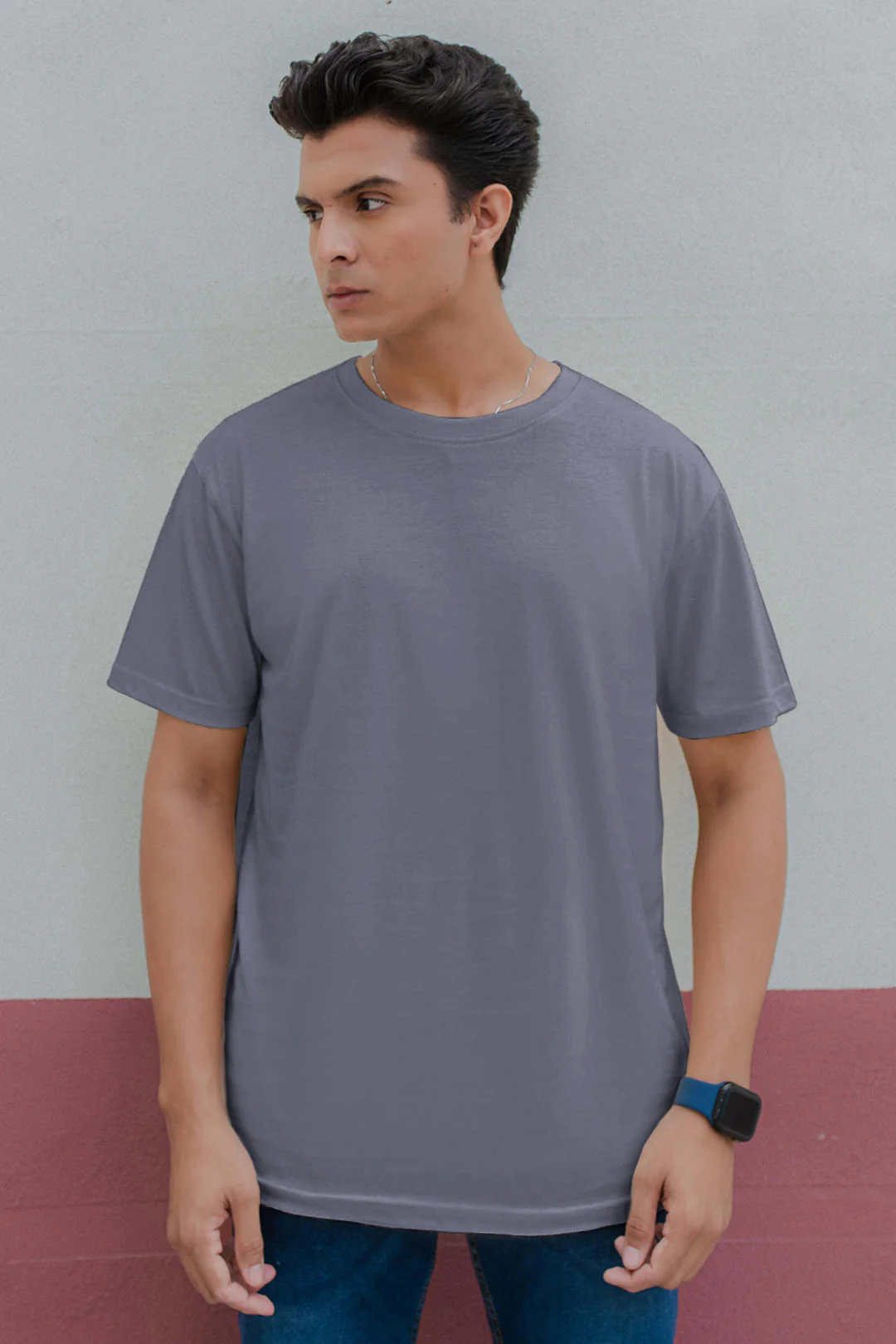 Basic Cotton T-Shirt - Regular - Image 43