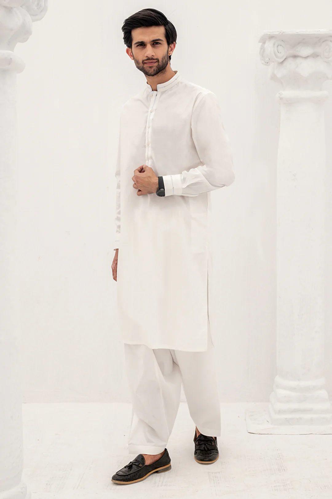 Cotton Shalwar Kameez - 0105 - Image 4