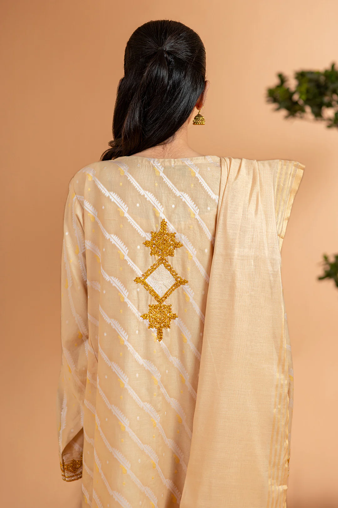 Embroidered Kurta Dupatta Trouser - 3360 - Image 5