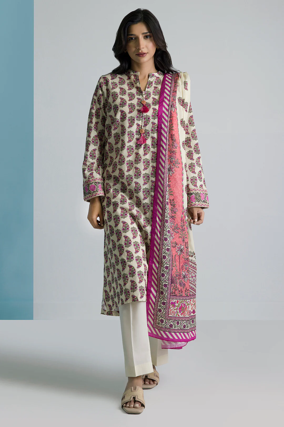 Kurta Dupatta - 2621 - Image 4