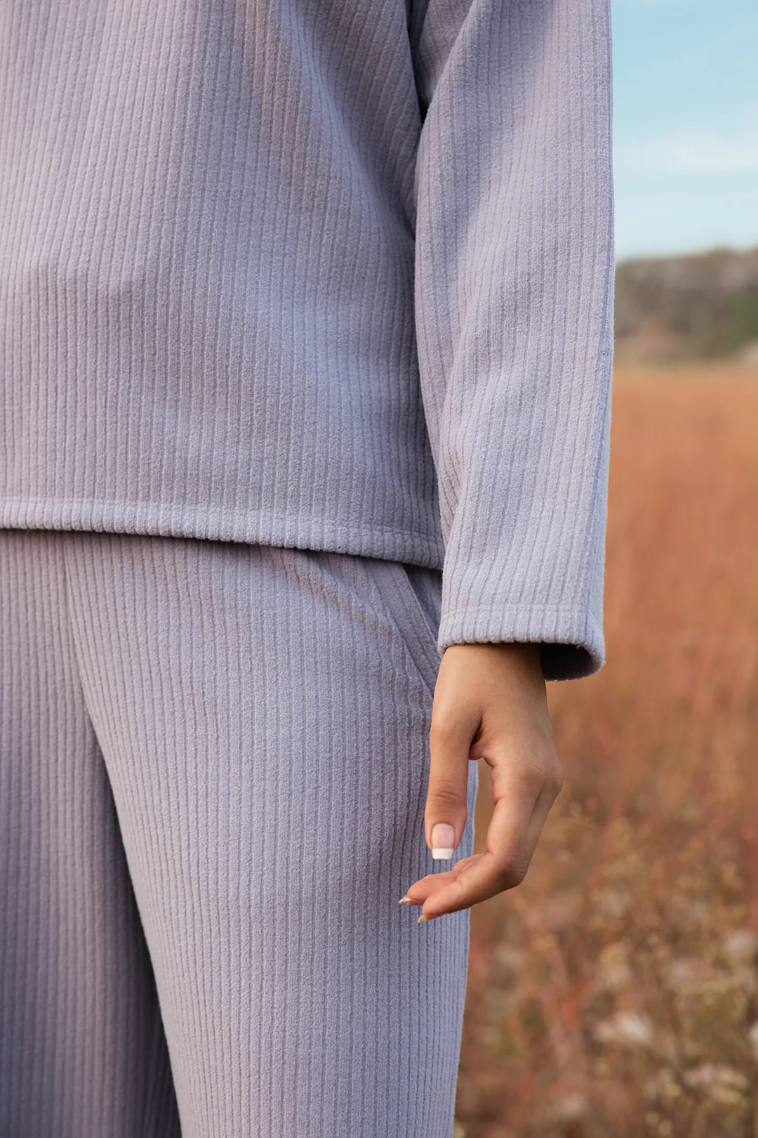 Polar Fleece Co-Ord Set Shirt - 5001 - Image 3