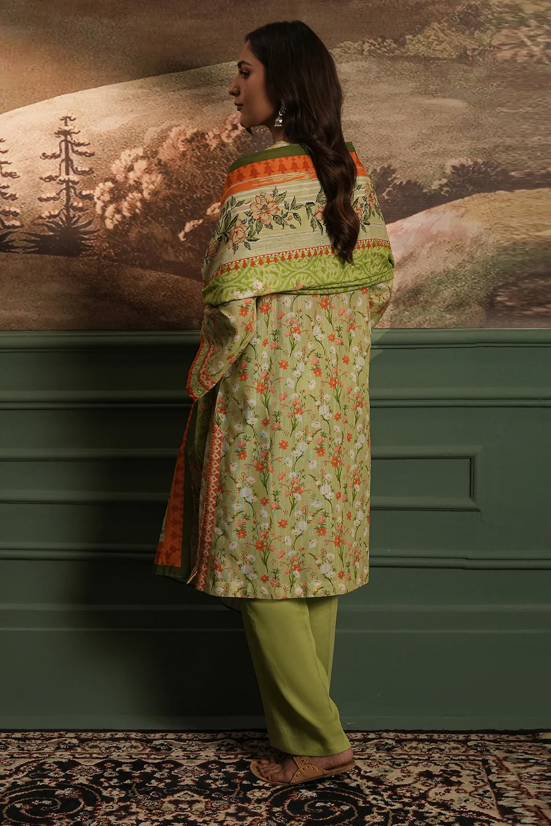 Shirt Shalwar Dupatta - 0400 - Image 5