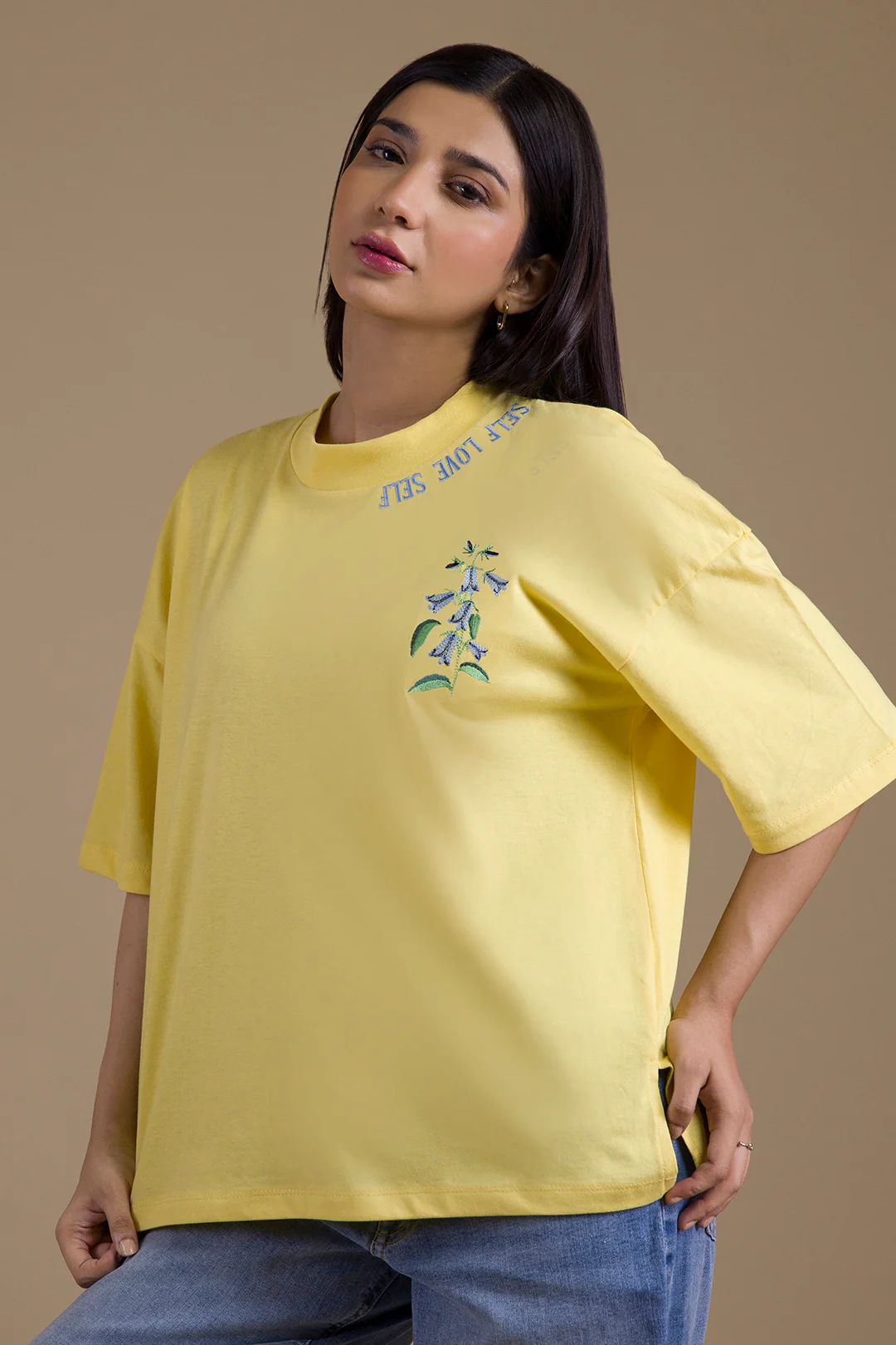 Oversized Graphic T-Shirt - 5076 - Image 6