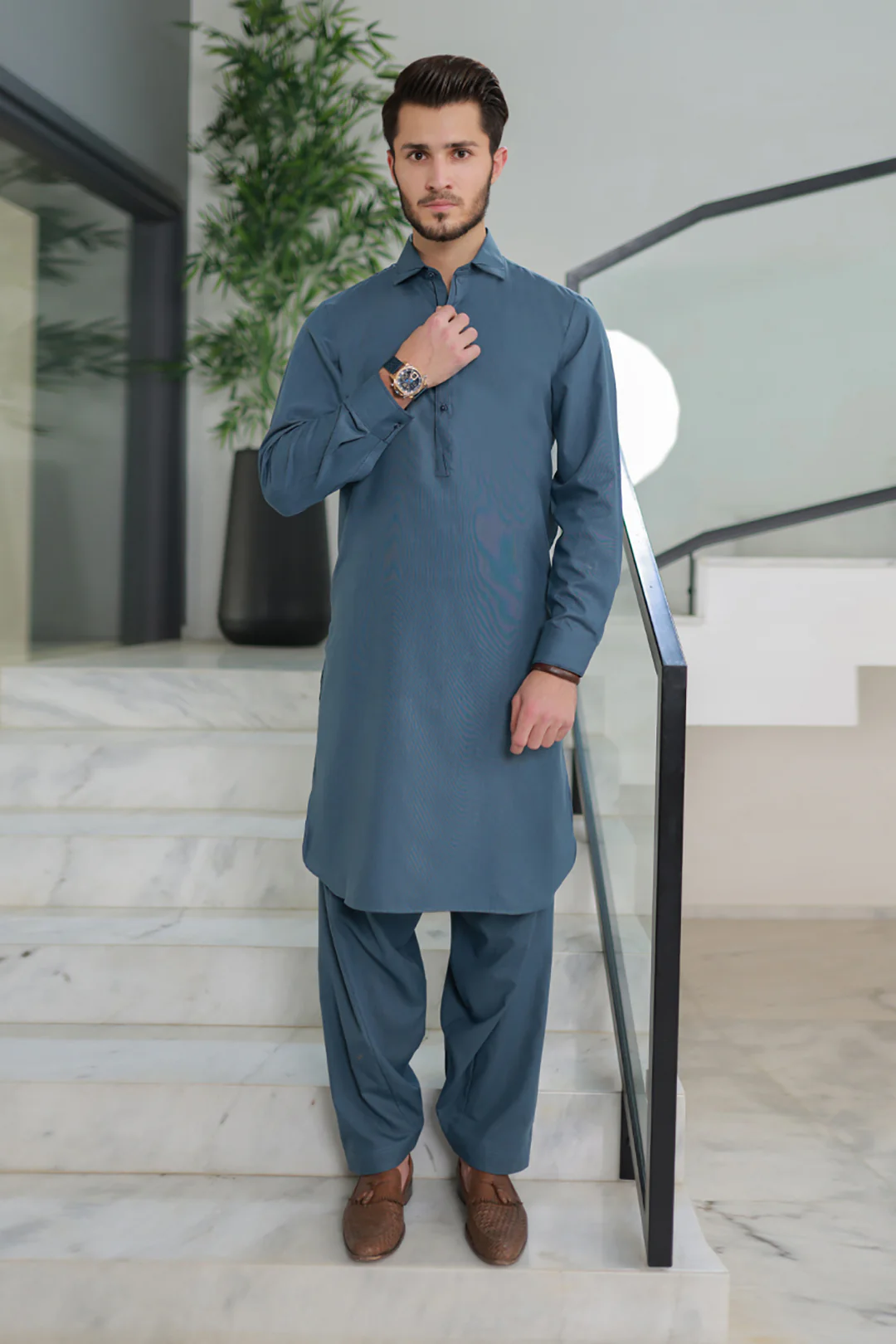 Jade Shalwar Kameez - Image 26